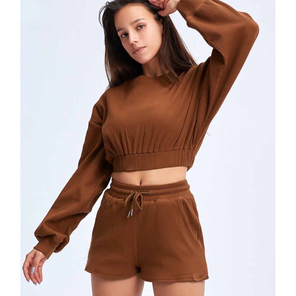 2PC BIKER SHORTS AND LONG SLEEVE - Picture 3 of 4